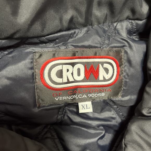 Vintage 90s Gold Wing Road Riders Association Jacket Coat GWRRA XL Made in USA - Picture 2 of 11